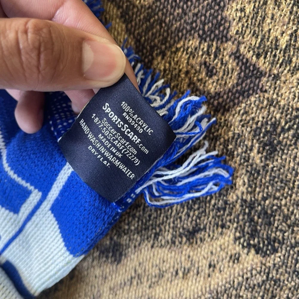 El Salvador Soccer Football Scarf Licensed New Blue White Double Sided New A